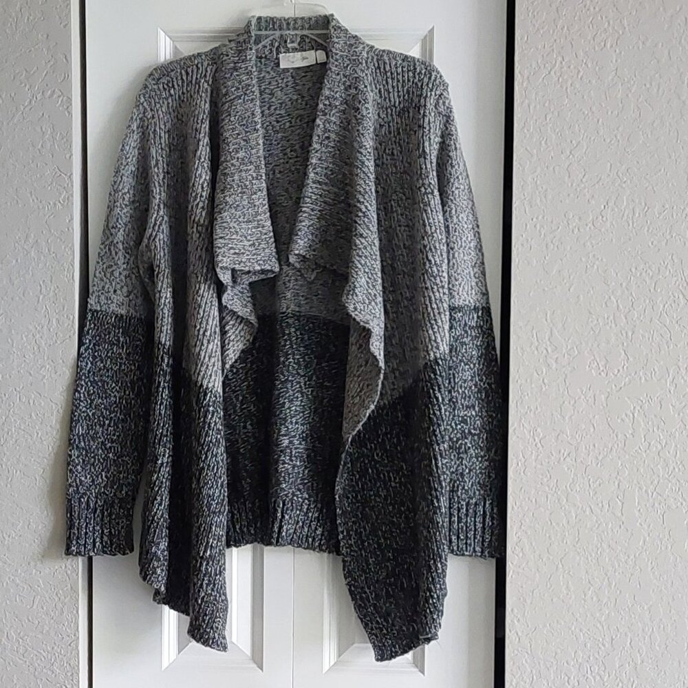 RD style Gray Cardigan Sweater Women's Size M